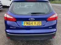 Used Ford Focus Titanium 125 HP (91 kW) 2014 Blue Estate