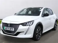 Used Peugeot e-208 Premium 100 kW (136 HP) 2021 White Hatchback