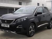 Used Peugeot 3008 GT-line 130 HP (95 kW) 2018 Perla nera black Hatchback