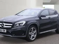 Used Mercedes GLA200 AMG line 136 HP (100 kW) 2016 Black SUV