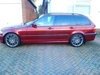 Used BMW 330 Sport Line 204 HP (150 kW) 2003 Ruby red 2 [individual] Estate