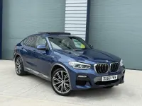 Used BMW X4 M Sport 2018 Blue SUV