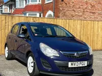 Used Vauxhall Corsa 2013 Blue Hatchback
