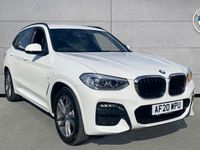 Used BMW X3 M Sport 190 HP (139 kW) 2020 White SUV