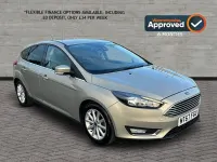 Used Ford Focus Titanium 100 HP (73 kW) 2017 Silver Hatchback
