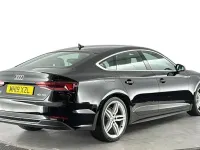 Used Audi A5 Sportback S-Line 190 HP (139 kW) 2019 Black Hatchback