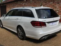Used Mercedes E250 AMG line 2014 White Estate