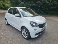 Used Smart ForFour Passion 71 HP (52 kW) 2015 White Hatchback