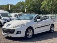 Used Peugeot 207 Active 2014 White Cabriolet
