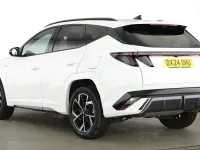 Used Hyundai Tucson N Line 2024 White SUV
