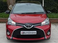 Used Toyota Yaris Design 99 HP (72 kW) 2016 Red/black Hatchback