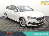 Used Skoda Scala SE Technology 150 HP (110 kW) 2022 White Hatchback