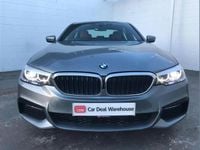 Used BMW 520 M Sport 188 HP (138 kW) 2017 Blue Sedan