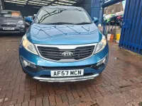 Używany Kia Sportage 115 KM (84 kW) 2012 Niebieski SUV