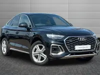 Used Audi Q5 Sportback S-Line 201 HP (147 kW) 2023 Mythos black SUV