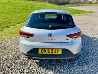 Used Seat Leon FR 150 HP (110 kW) 2016 Silver Hatchback