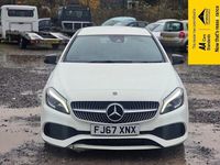 Used Mercedes A200 AMG line 2017 White Hatchback
