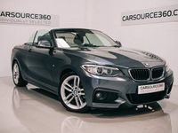 used BMW 218 2 Series 2.0 d M Sport Auto Euro 6 (s/s) 2dr GREAT SPEC & £35 ROAD TAX Convertible
