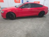 Used Audi A5 Sportback Black Edition 2016 Red Hatchback