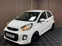 Used Kia Picanto 84 HP (61 kW) 2016 White Hatchback