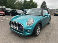 Used Mini Cooper Cabriolet 2017 Turquoise Cabriolet