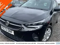 Usado Vauxhall Corsa Design Edition 75 HP (55 kW) 2023 Preto Citadino