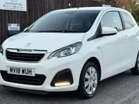 Used Peugeot 108 Active 68 HP (50 kW) 2018 White Hatchback