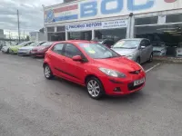 Used Mazda 2 86 HP (63 kW) 2008 Red Hatchback