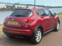 Used Nissan Juke Acenta 187 HP (137 kW) 2011 Red SUV