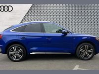 Used Audi Q5 S-Line 204 HP (150 kW) 2021 Blue SUV