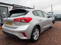 Used Ford Focus Zetec 95 HP (69 kW) 2020 Silver Hatchback