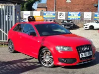Used Audi S3 265 HP (194 kW) 2007 Red Hatchback