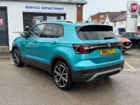 Used VW T-Cross SEL 115 HP (84 kW) 2019 Turquoise SUV