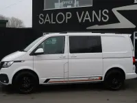 Used VW T7 Highline 150 HP (110 kW) 2024 White Van
