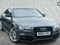 Used Audi A5 Black Edition 190 HP (139 kW) 2015 Grey Coupe