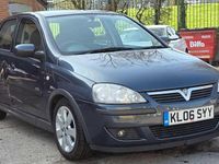 Used Vauxhall Corsa 80 HP (58 kW) 2006 Blue Hatchback