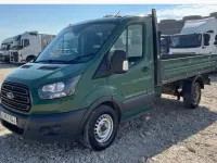 Used Ford Transit 130 HP (95 kW) 2017 Green Cabriolet
