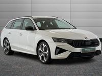 New Skoda Octavia vRS 265 HP (194 kW) 2026 White Estate