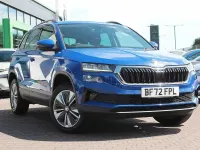 Used Skoda Karoq SE Drive 108 HP (79 kW) 2022 Energy blue SUV