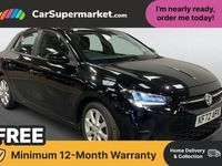 Used Vauxhall Corsa Design Edition 75 HP (55 kW) 2023 Black Hatchback