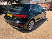 Used Audi A3 Sportback Sport 2021 Brilliant black with black leather trim Hatchback