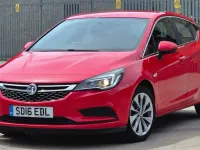 Used Vauxhall Astra 2016 Red Hatchback