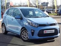Used Kia Picanto 65 HP (47 kW) 2020 Blue Hatchback