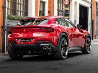 New Ferrari Purosangue 2025 Rosso mugello SUV