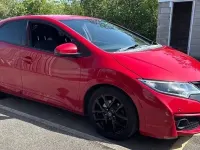 Used Honda Civic Sport 100 HP (73 kW) 2016 Red Hatchback
