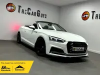 Used Audi A5 Cabriolet S-Line 2018 White Cabriolet