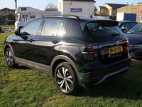 Used VW T-Cross SE 115 HP (84 kW) 2019 Black SUV