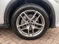 Used Mercedes GLC250 AMG line 204 HP (150 kW) 2018 Iridium silver Estate