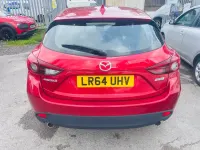 Käytetty Mazda 3 150 HP (110 kW) 2014 Punainen Viistoperä