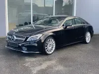 Used Mercedes CLS220 AMG line 174 HP (127 kW) 2015 Black Coupe